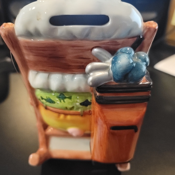 Mud pie Retirement fund fishing piggy bank - Picture 3 of 5